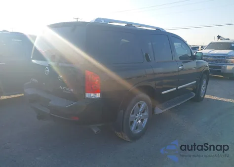2012 Nissan Armada Platinum из США, поврежденный, VIN 5N1BA0NF8CN609049